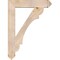 Ekena Millwork Olympic Arts & Crafts Smooth Bracket, Douglas Fir, 5 1/2"W x 34"D x 46"H BKT06X34X46OLY03SDF - alternate 3